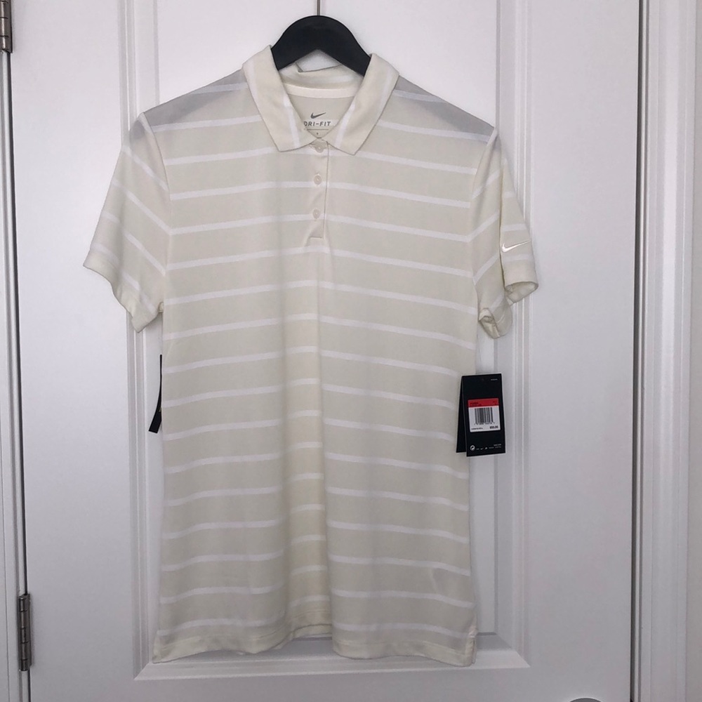 Women’s Nike Golf White Short Sleeve Size Large